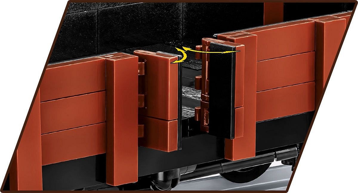 Cobi Güterwagen Typ Ommr 32 Linz, Juguete De Construcción Cobi-6285