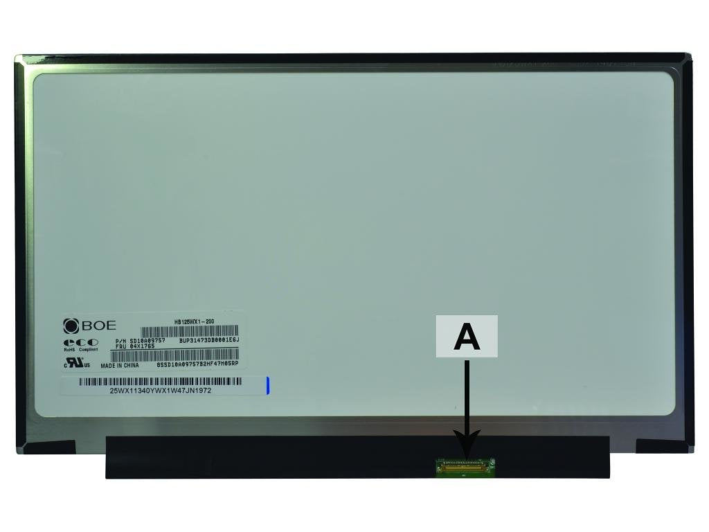 2-Power Pantalla 12.5 1366x768 Wxga Hd Led Matte Scr0543b