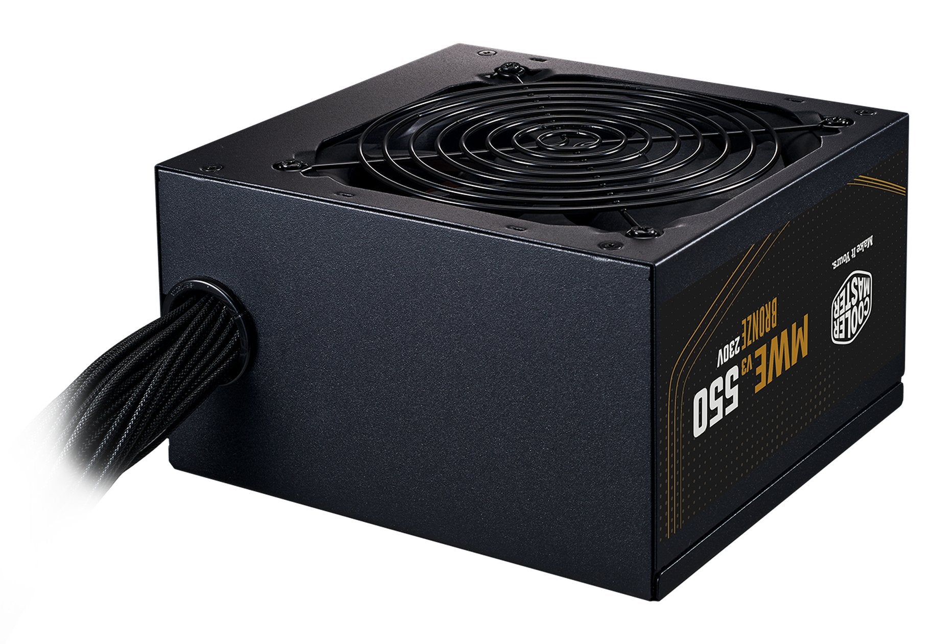 EAN 4719512145104 - Cooler Master MWE Bronze 550 V3 230V unidad de fuente de alimentación 550 W 24-pin ATX ATX Negro imagen 2