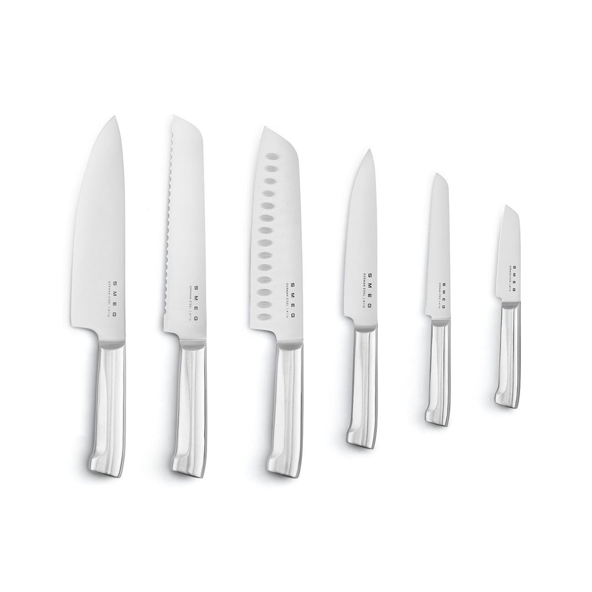 EAN 8017709344184 - Smeg KBSF02CR juego de cuchillos y cubertería de cocina Bloque con ranuras para cuchillos imagen 4