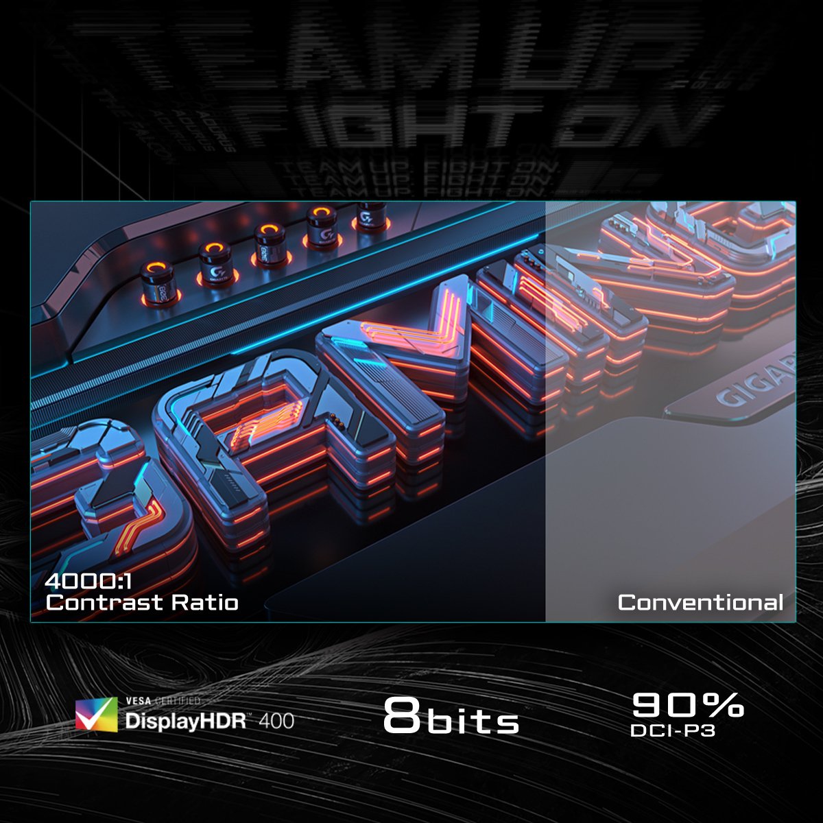 EAN 4719331861063 - GIGABYTE G34WQCP pantalla para PC 86,4 cm (34") 3440 x 1440 Pixeles UltraWide Quad HD LED Negro imagen 10