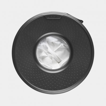 Brabantia Laundry Bin, 35 L Dark Grey / White