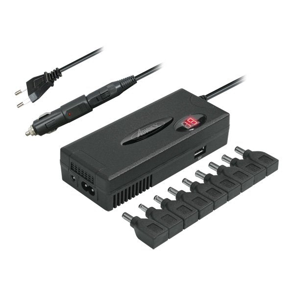 Cargador Universal Advance Pc Portable 110w (90w Nominal) 9 Embouts Secteur + Allume Cigare