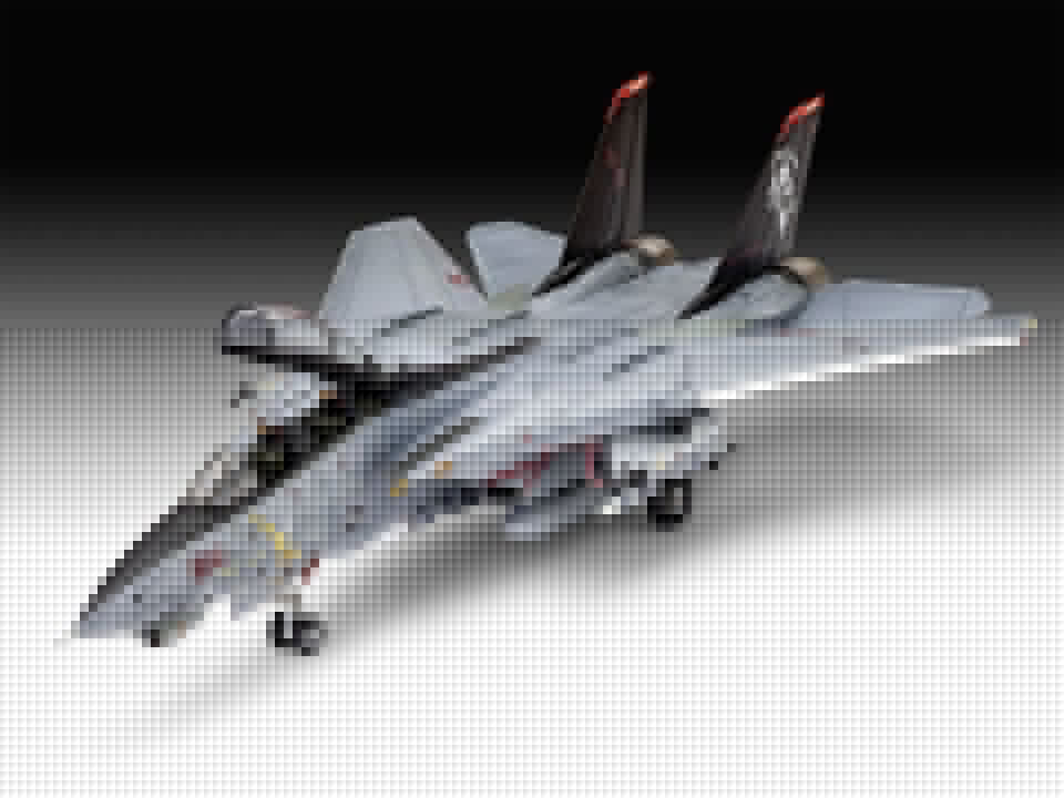 EAN 4009803891316 - Revell Grumman F-14D Super Tomcat Maqueta de avión de ala fija Kit de montaje 1:72 imagen 9