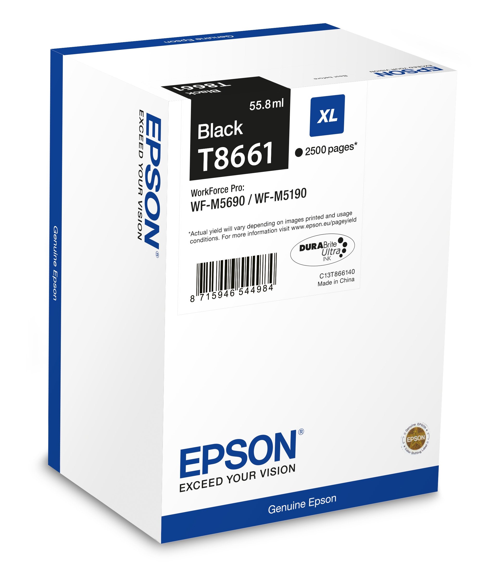 EAN 4053162808133 - Epson T8661 cartucho de tinta 1 pieza(s) Original Alto rendimiento (XL) imagen 1