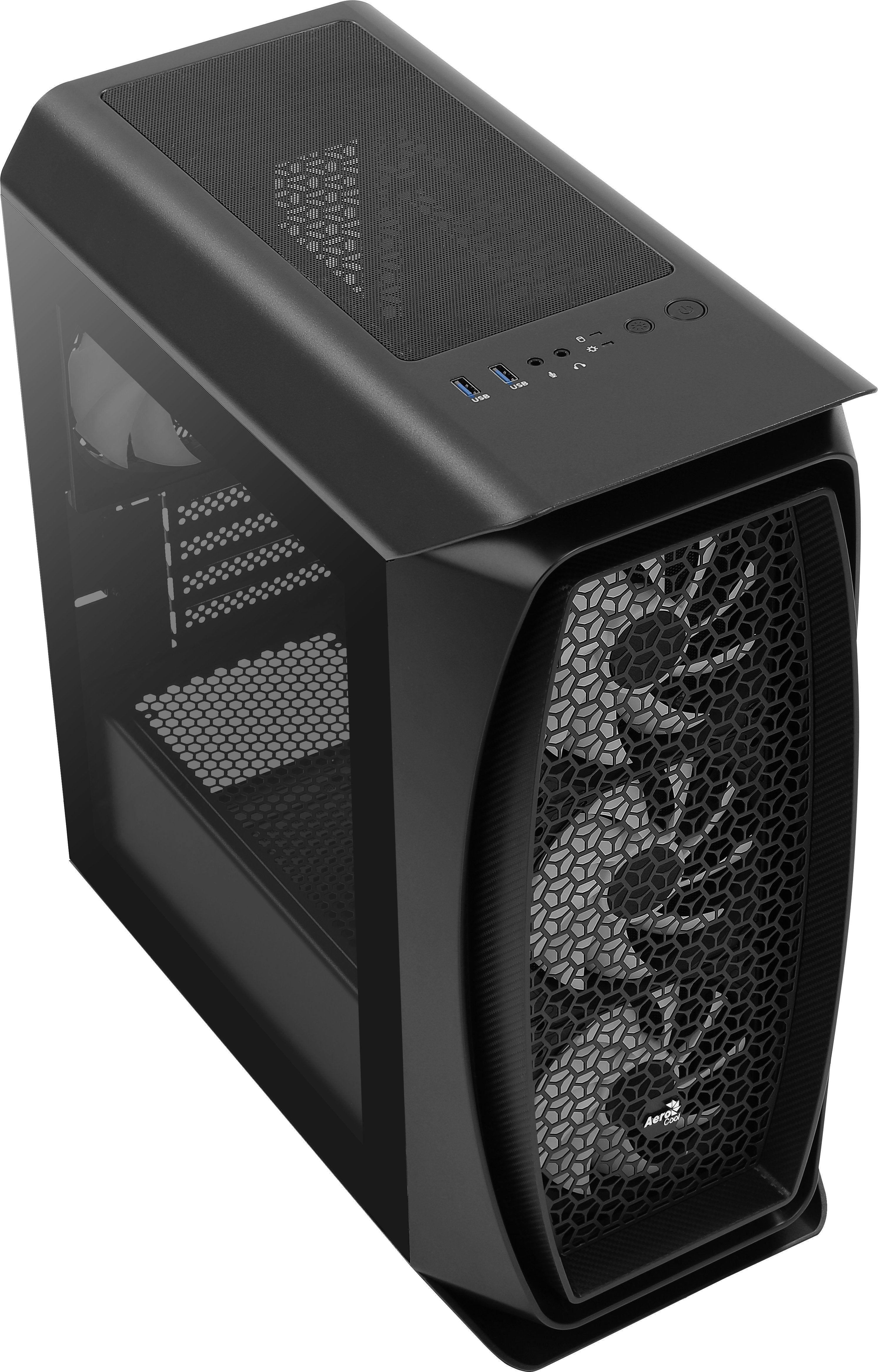 Caja Pc Aerocool Aero One Mini Frost Black Matx, 4x12