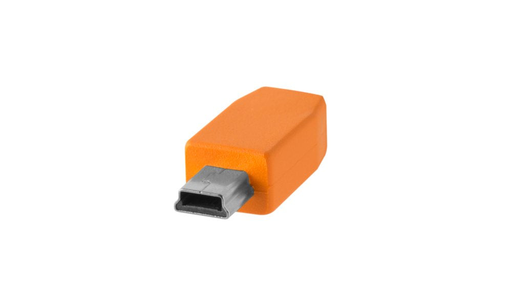 Tether Tools Cuc2415-Org Cable Usb 4,6 M 2.0 Usb C Mini-Usb B Naranja