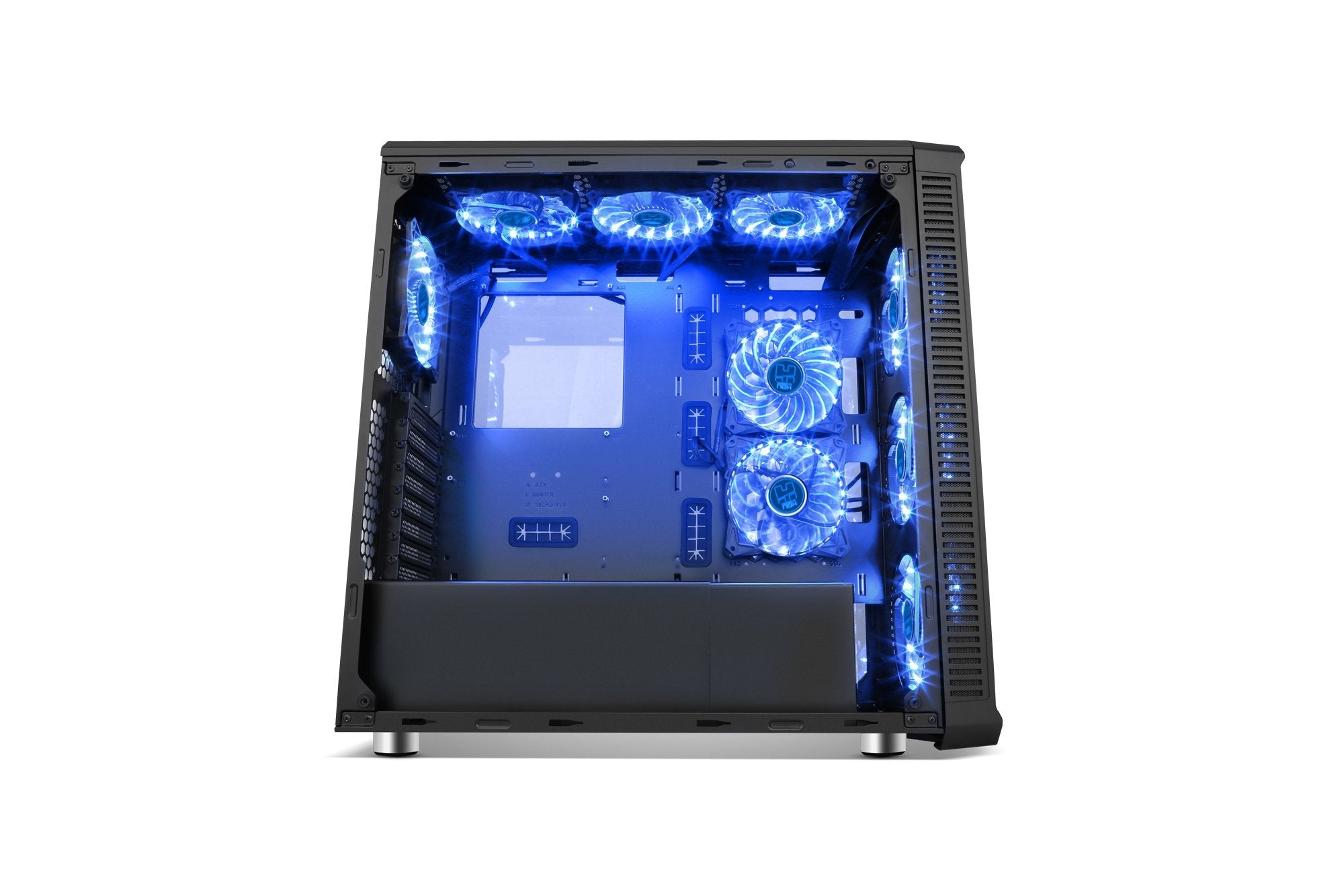 Caja Pc Nox Atx Hummer Tgx. Torre. Cristal Templado Usb 3.0 Con Ventiladores