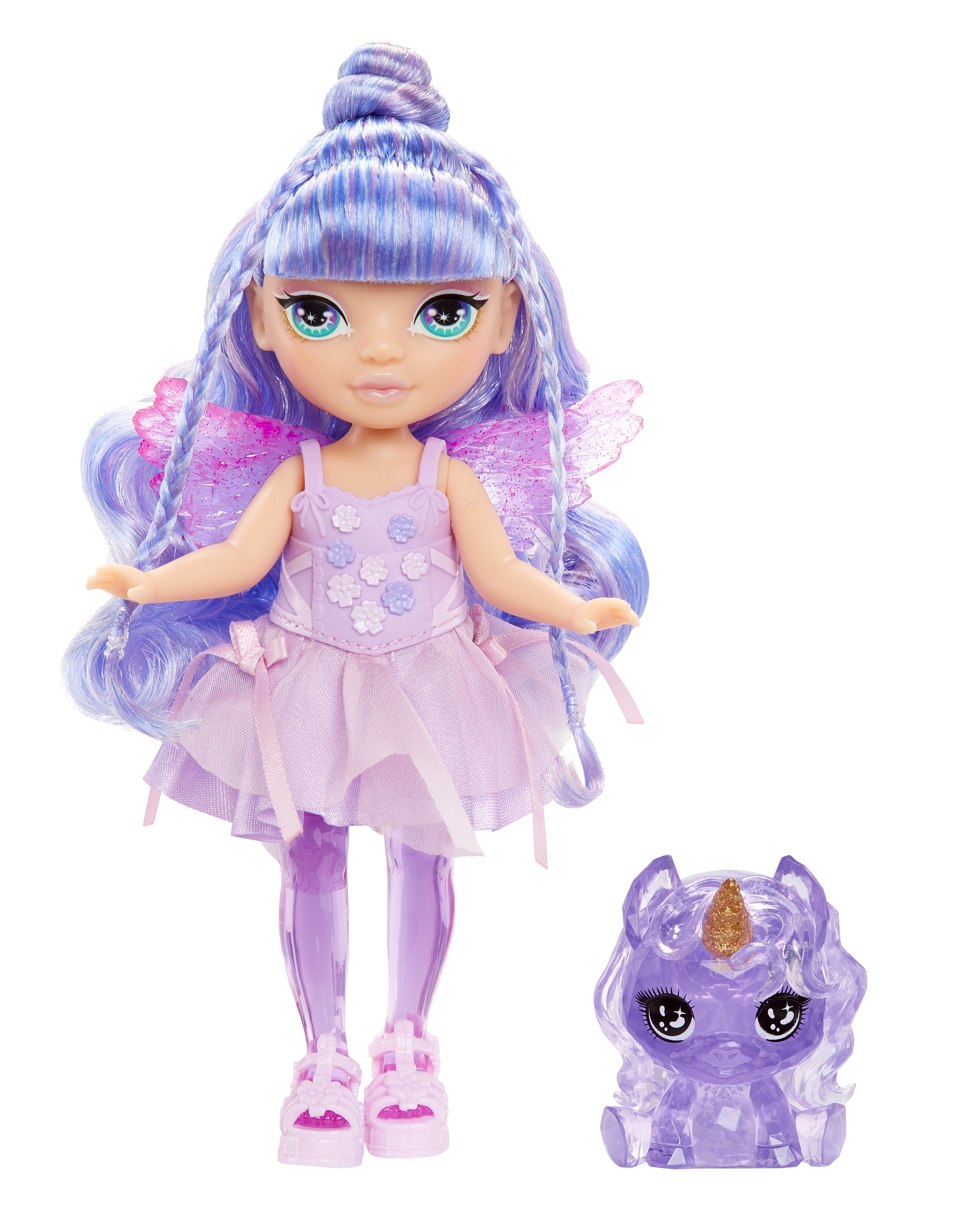 EAN 35051543435 - Rainbow High Littles Rainbow Fantasy Fairies Doll- Amethyst (purple) imagen 1