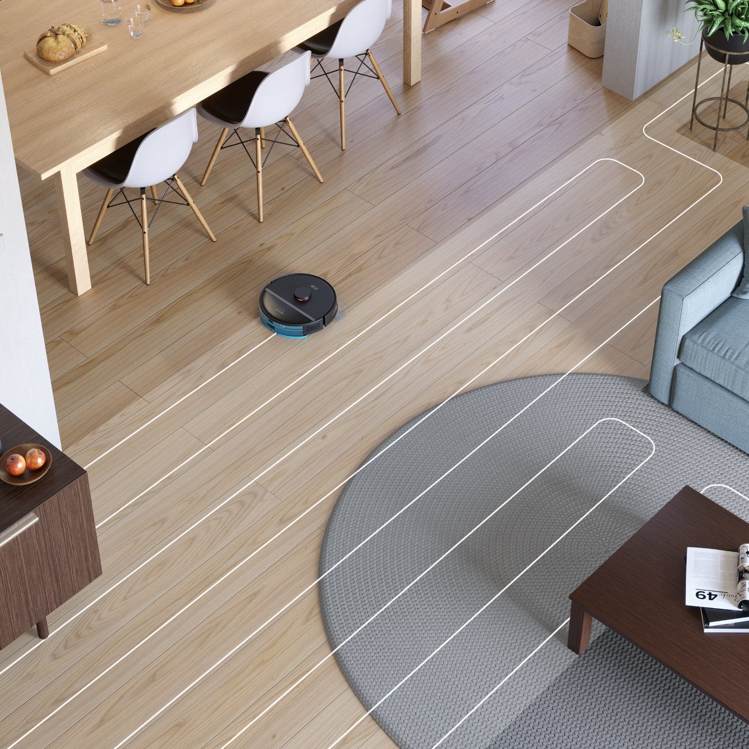 EAN 8720389022876 - Philips 3000 series XU3000/01 aspiradora robotizada 0,35 L imagen 6