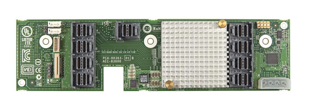 Intel Res3tv360 Controlado Raid Intel Res3tv360, Sas, Sata, 8 Mb, 12 Gbit/S, 12288 Mb/S, Intel Server System R1208wt2gs Intel Server System R1208wttgs Intel Server System R1304wt2gs ..., Midplane Board