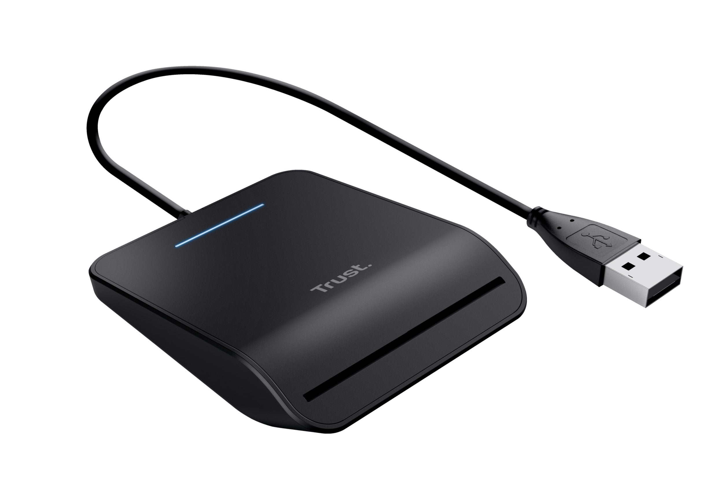 EAN 8713439238907 - Trust Primo lector de tarjeta inteligente Interior USB CardBus+USB 2.0 Negro imagen 1