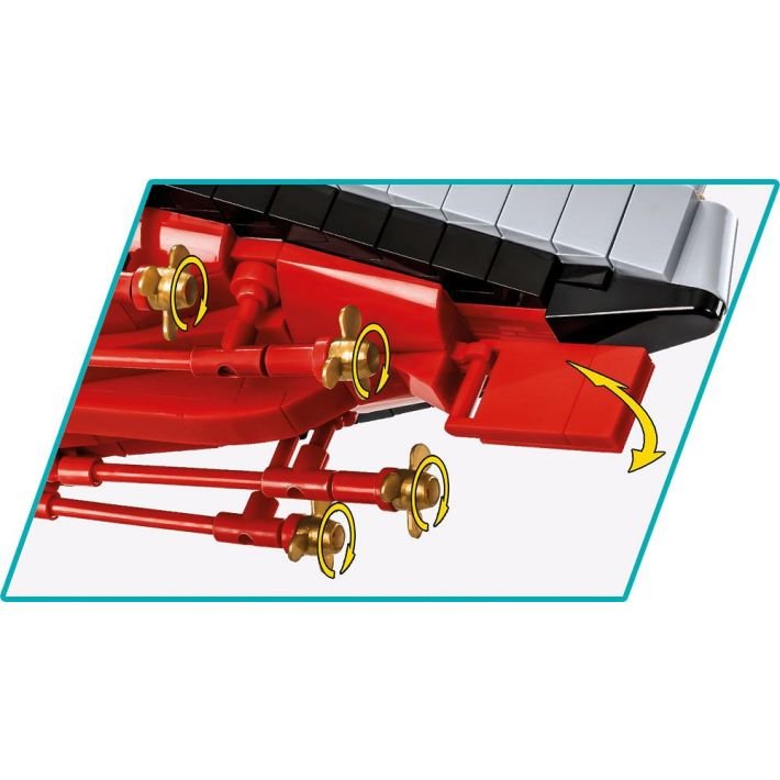 Juguete De Construcción Cobi Pennsylvania Class Battleship - Executive Edition, Escala 1:300 Cobi-4842