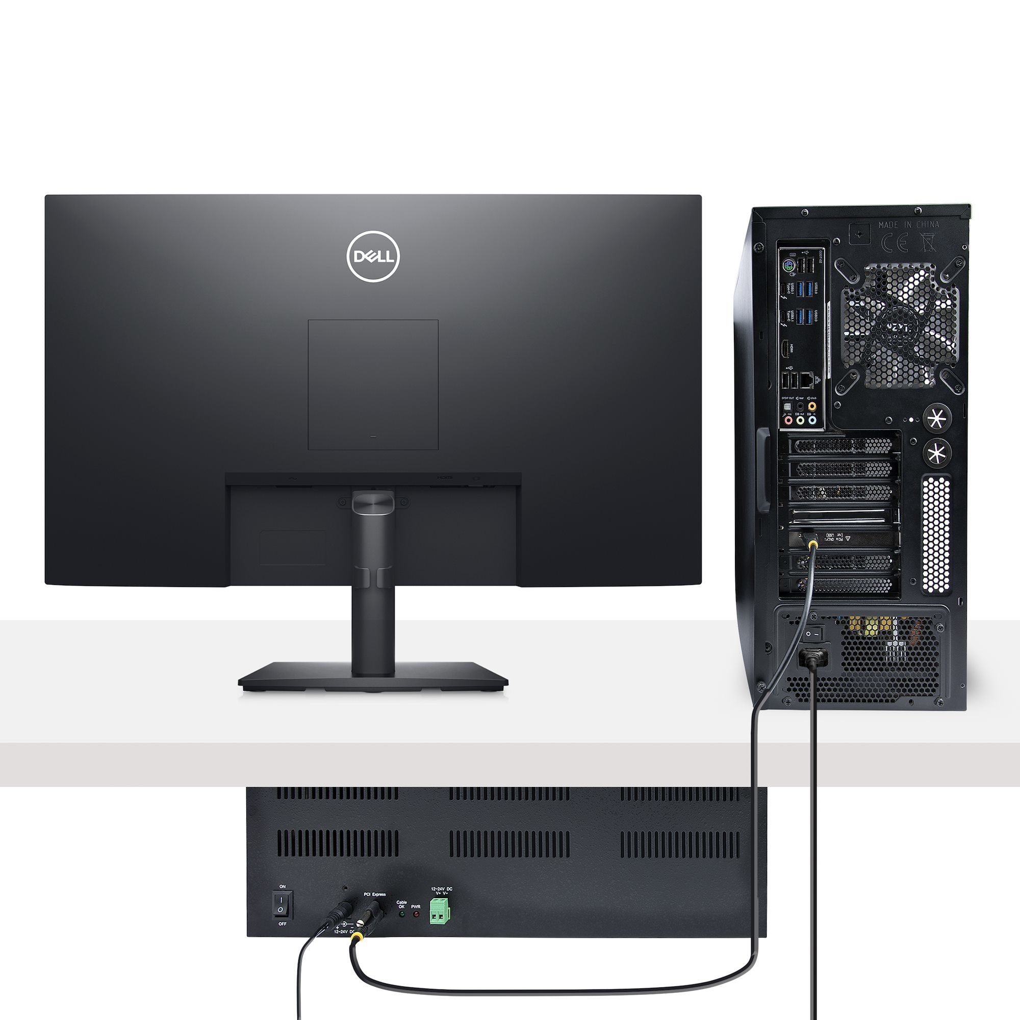 Startech.Com Caja Externa De Expansión Pcie X2 A 4 Ranuras Pci Express X1 - Riser Extensor De 4 Slots Pcie Con Tarjeta Host Pcie X2 - Pcie 2.0 - 10gbps - 4 Slots Externos