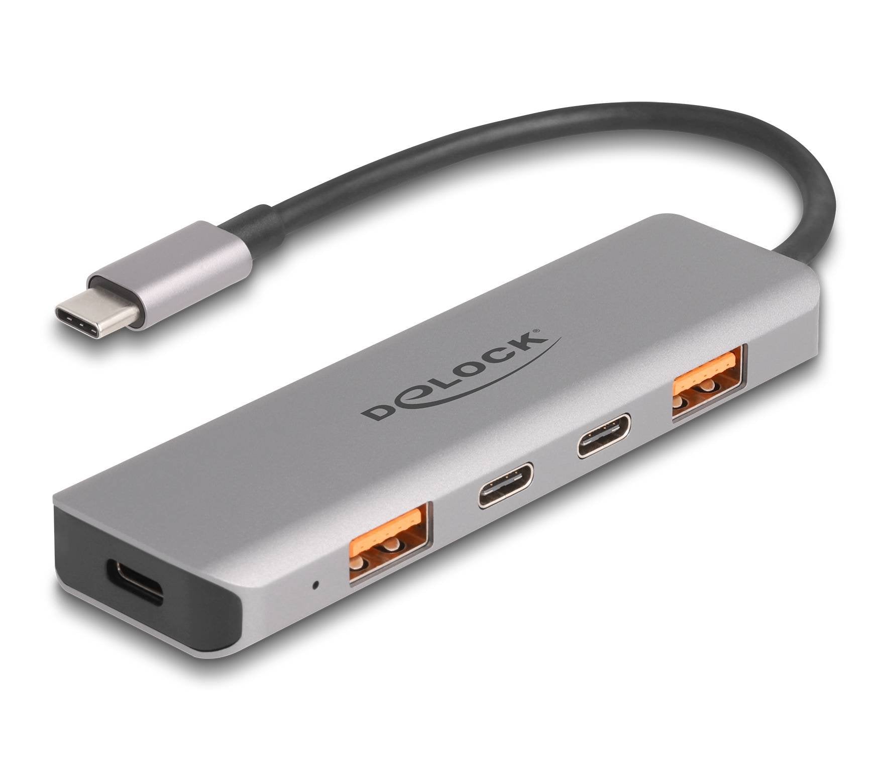 Hub Delock Usb 10 Gbps 2 Port Usb Typ-A + 2 Port Usb Tipo-C