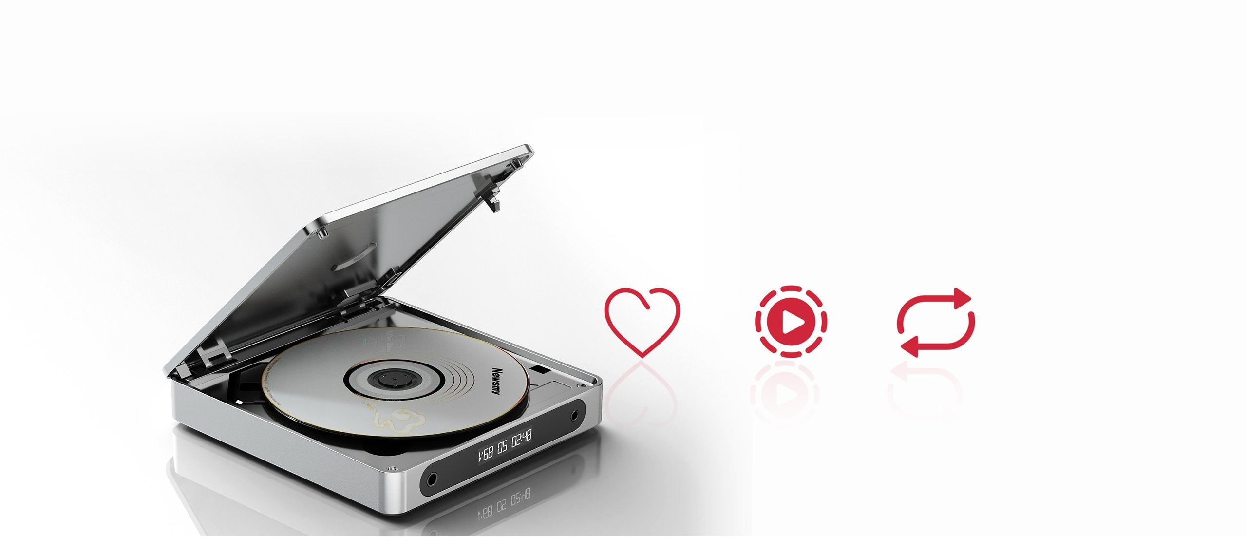 EAN 6953175761020 - FiiO DM13 Reproductor de CD portátil Transparente imagen 5