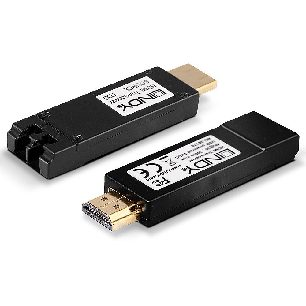 EAN 4002888381703 - Lindy 38170 extensor audio/video Transmisor y receptor de señales AV Negro imagen 3