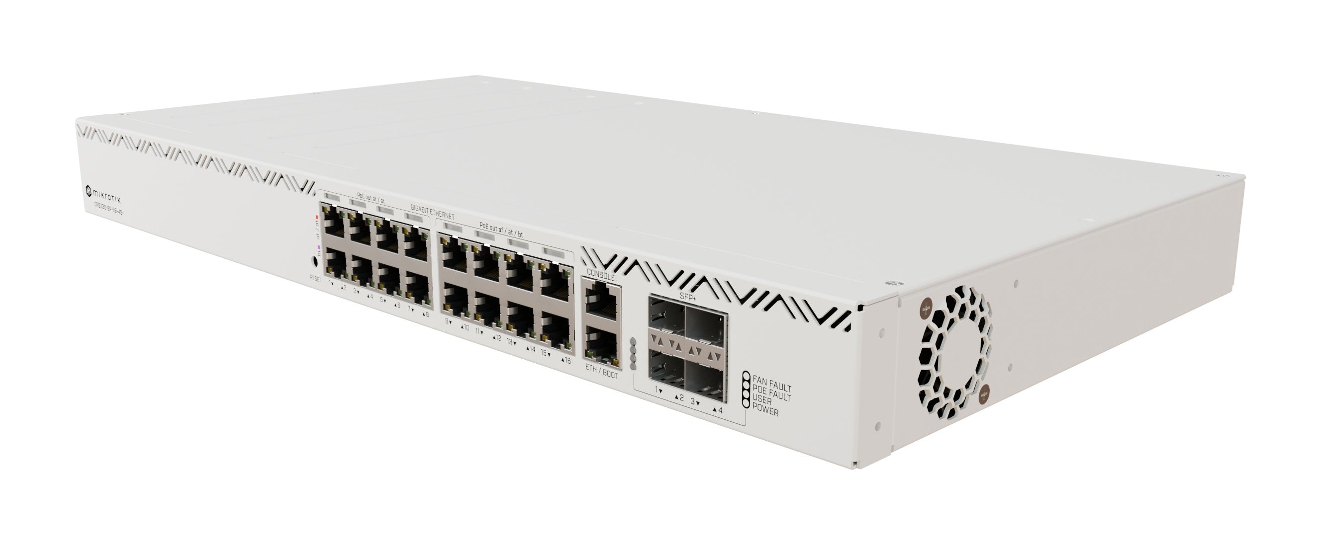 EAN 4752224008831 - Mikrotik CRS320-8P-8B-4S+RM switch Gigabit Ethernet (10/100/1000) Energía sobre Ethernet (PoE) imagen 1
