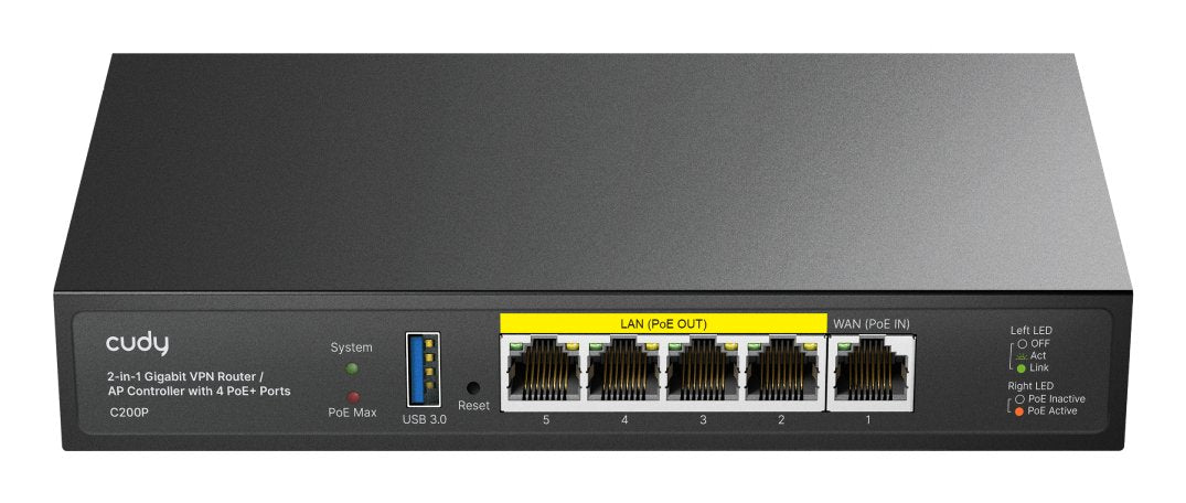 EAN 6971690793470 - Cudy dispositivo de gestión de red 1000 Mbit/s Ethernet Energía sobre Ethernet (PoE) imagen 1