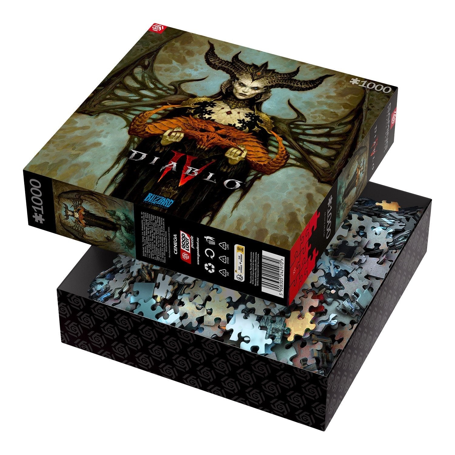 EAN 5908305246800 - Good Loot Diablo IV Lilith Puzzle rompecabezas 1000 pieza(s) Videojuego imagen 3