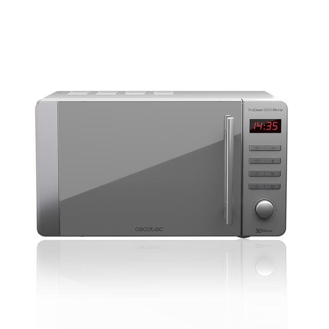 EAN 8435484015325 - Cecotec 01532 microondas Plata Solo microondas Encimera 20 L 700 W imagen 6