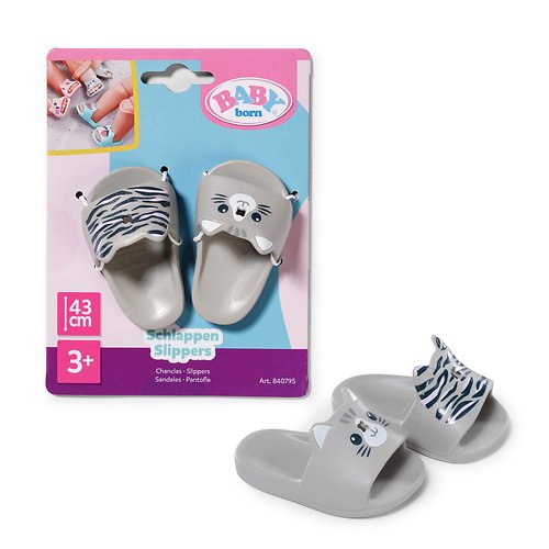Zapf Creation Baby Born® Pantuflas 43cm, Accesorios Para Muñecas Artículos Surtidos, Un Par 840795