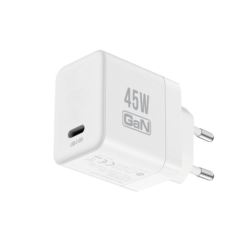 Ladowarka Sieciowa Ultra Compact Gan Usb-C 45w Pd 3.0 Z Pps Biala