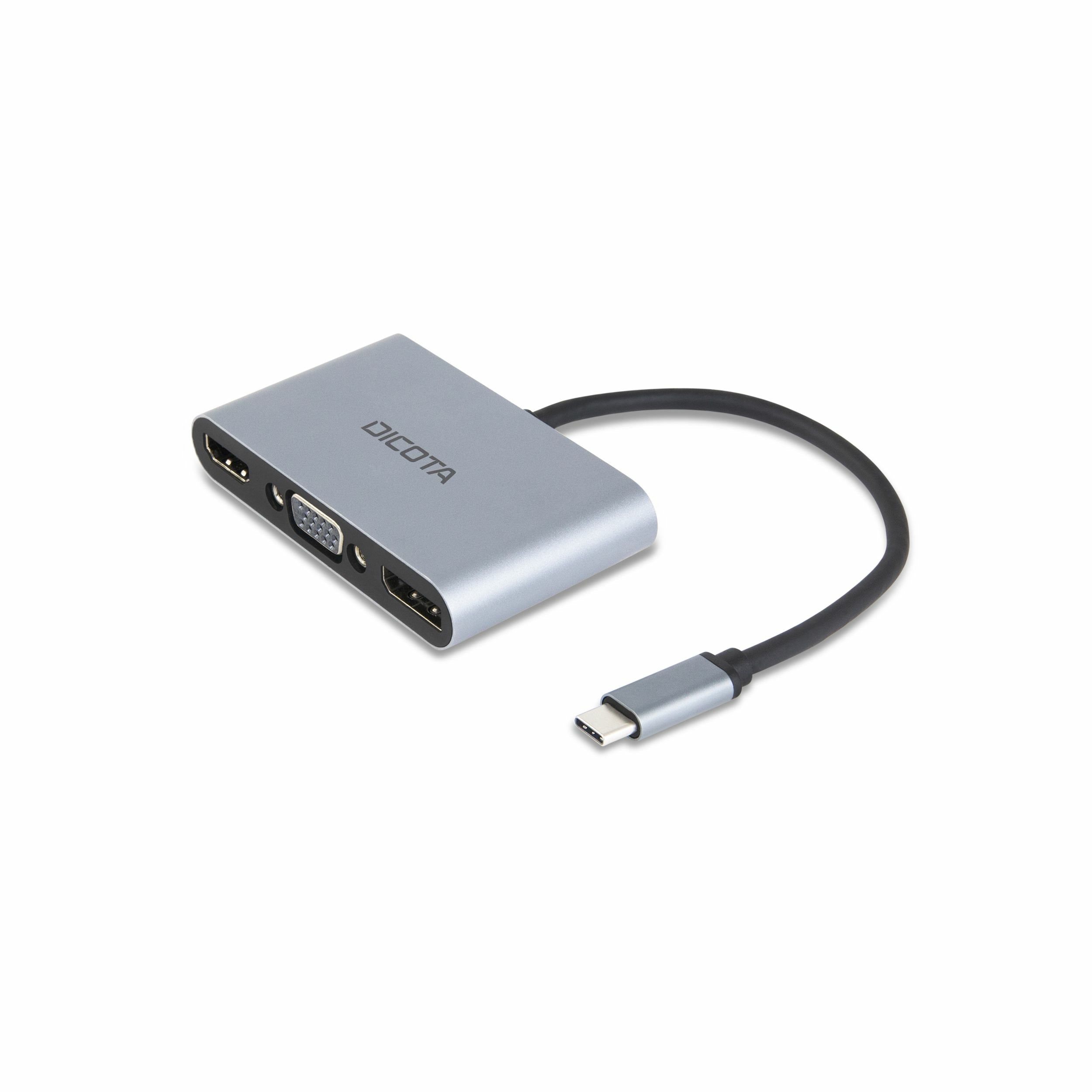 EAN 7640239421417 - DICOTA D32064 estación dock para móvil Tableta/teléfono inteligente/portátil Plata imagen 5