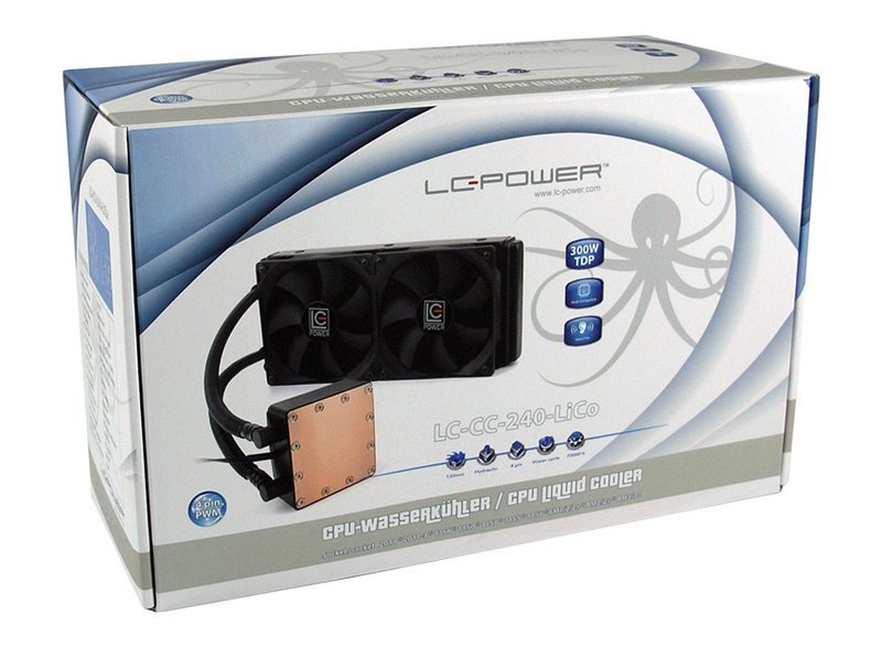 Lc-Power Lc-Cc-240-Lico Refrigeración Agua Y Freón Procesador