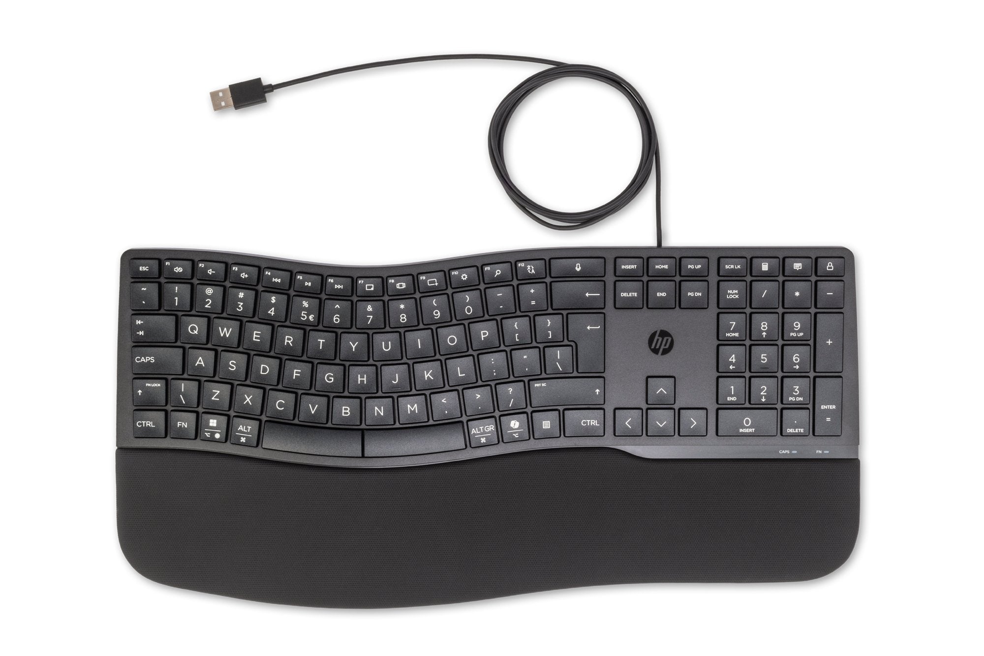 EAN 197498232362 - HP 480 Comfort Wired Keyboard teclado Hogar USB QWERTY Inglés Negro imagen 1