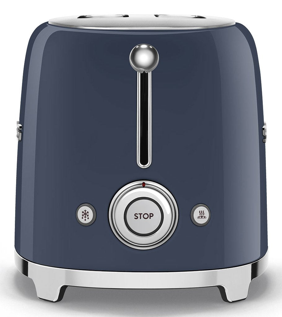 Tostadora Smeg 2x2 50´Style Azul Tsf01nbeu