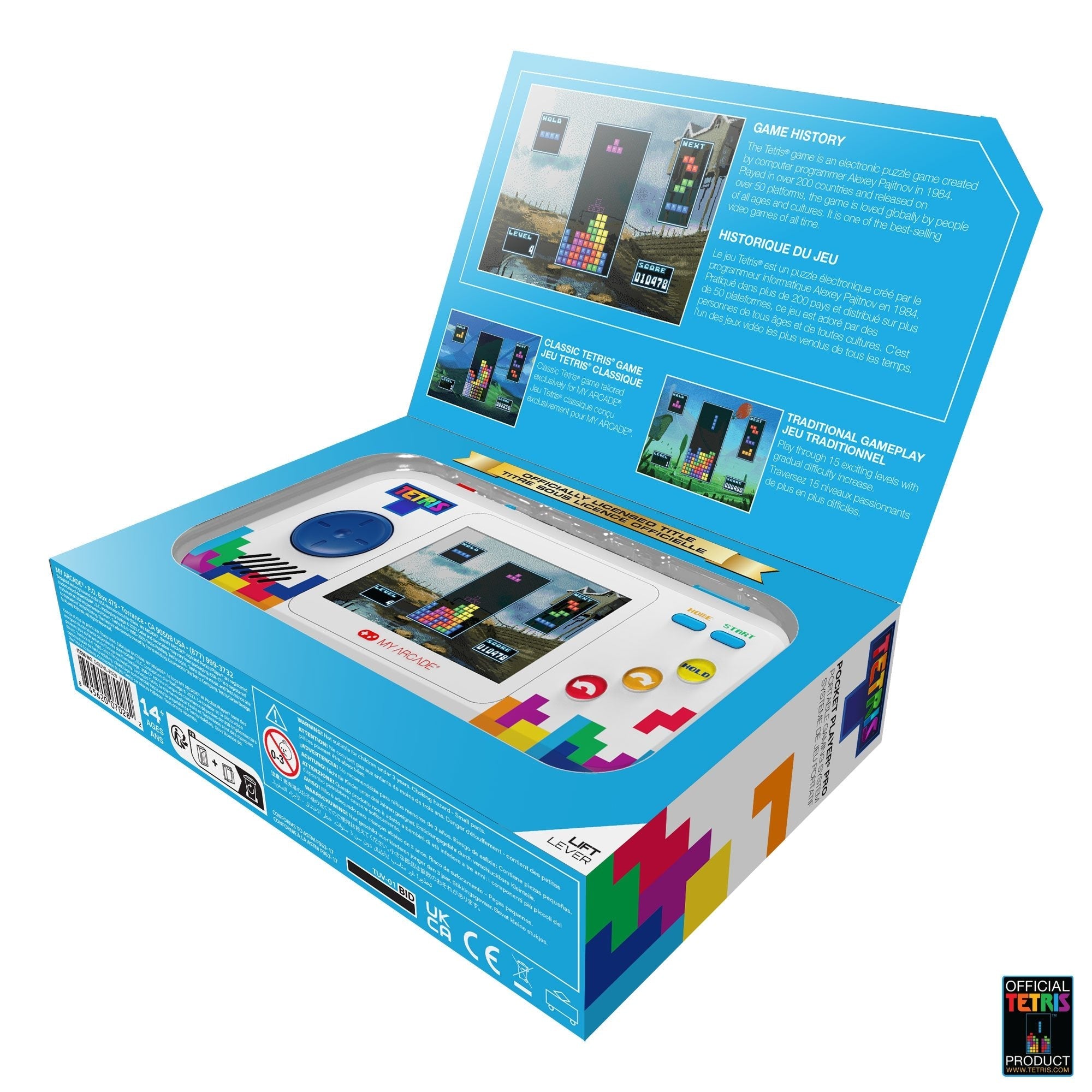 My Arcade Pocket Player Pro Tetris Dgunl-7028