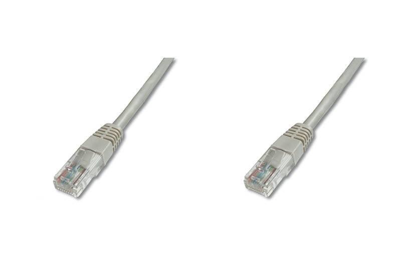 Digitus Cable De Red C.6 Utp Lszh 0.5m Cobre 100% Gris-Dk-1617-005 (300)