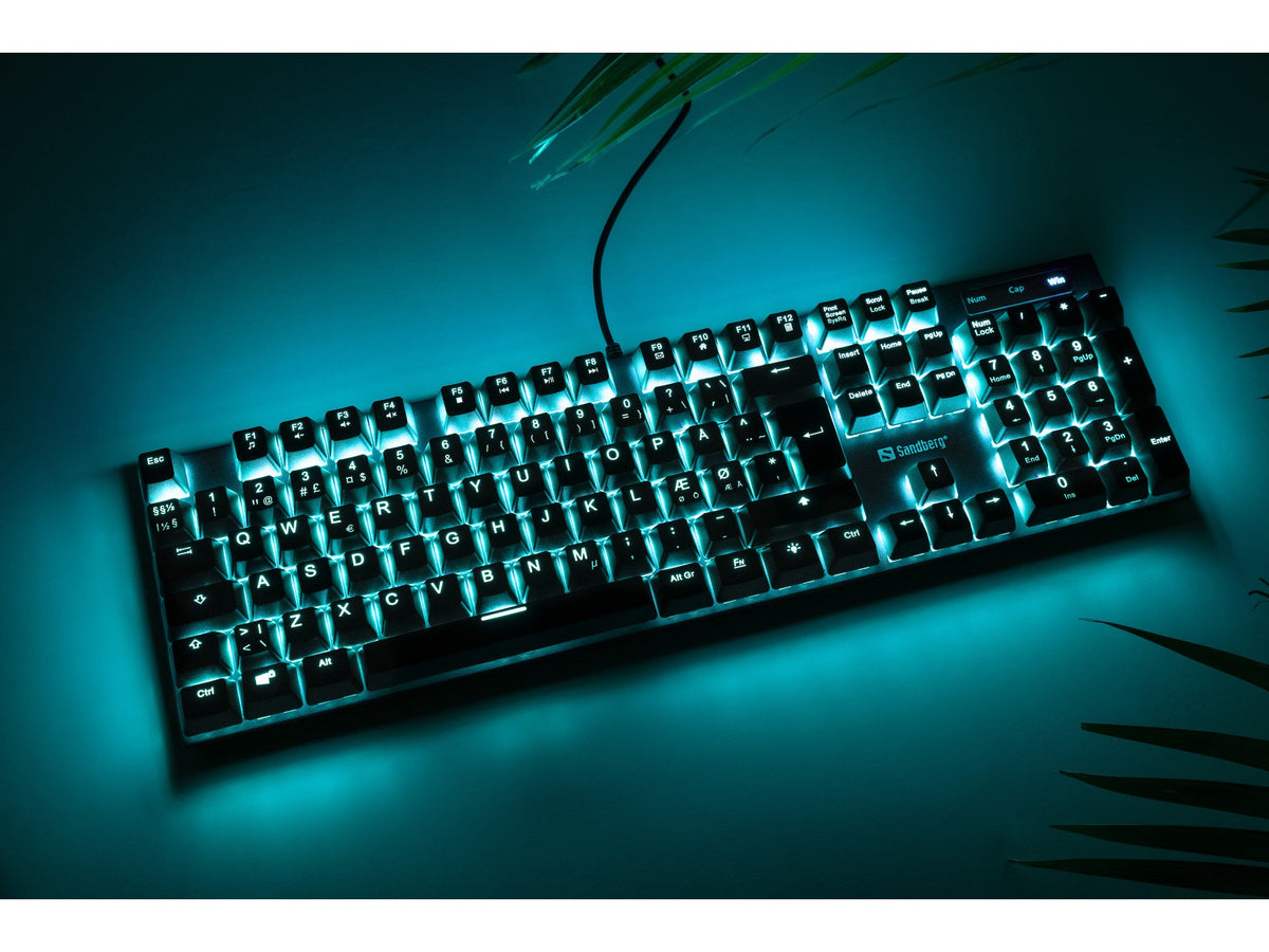 EAN 5705730640292 - Sandberg 640-29 teclado Juego USB QWERTY Nórdico Negro imagen 7