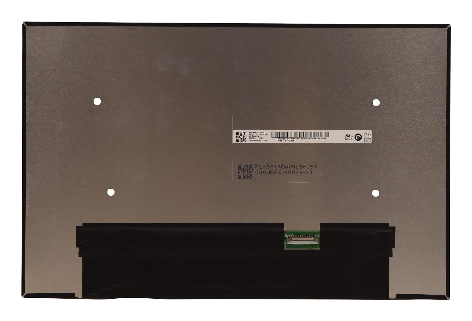 Display Auo 14.0 Wuxga Ag - Warranty: 3m