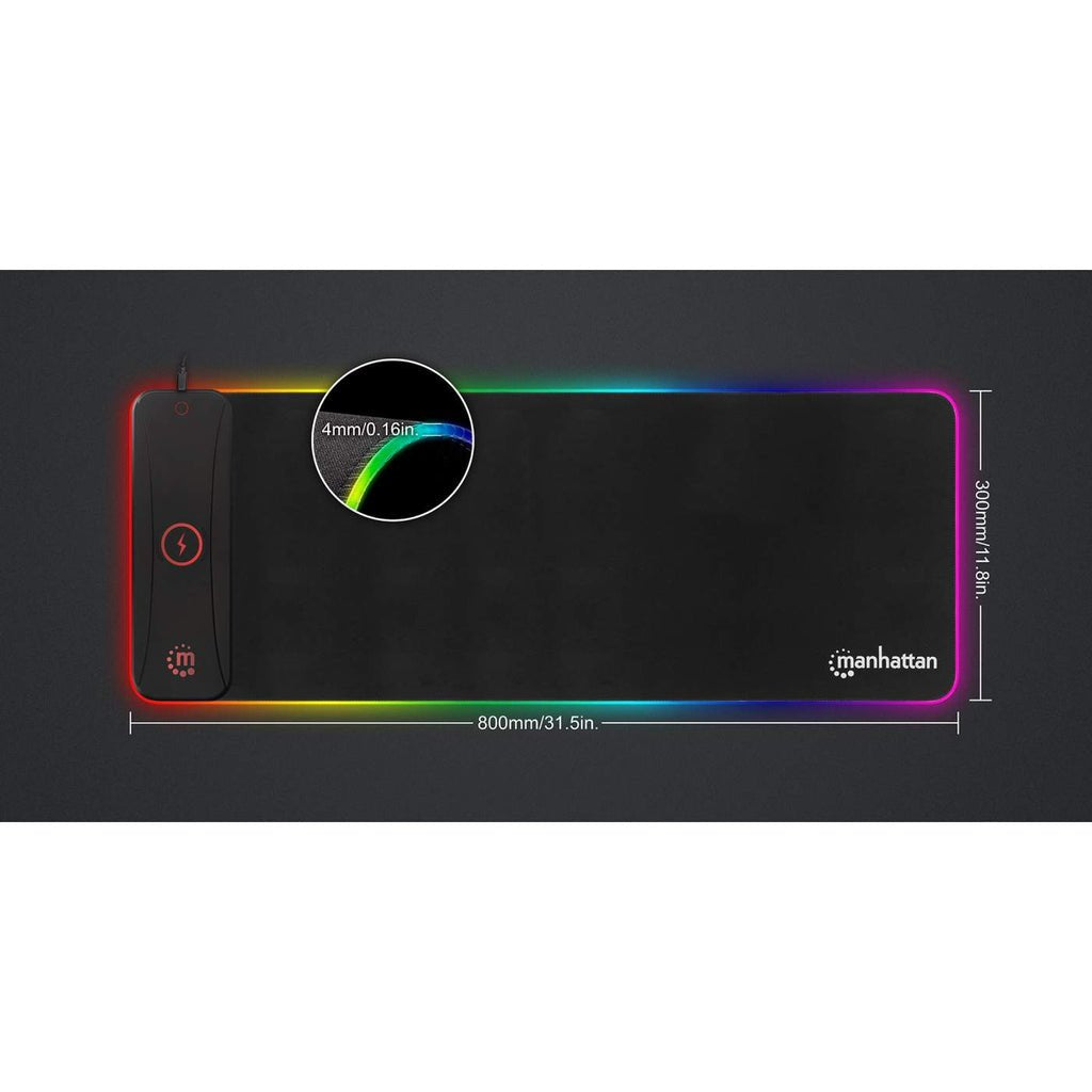 EAN 0766623425513 - Manhattan 425513 alfombrilla para ratón Alfombrilla de ratón para juegos Negro imagen 5