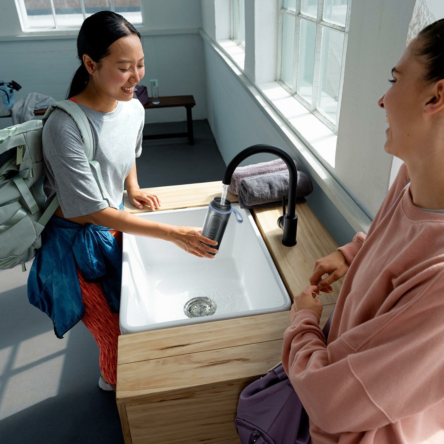 Brita Fill & Go Active Darkgreen Inkl. 2 Microdisc