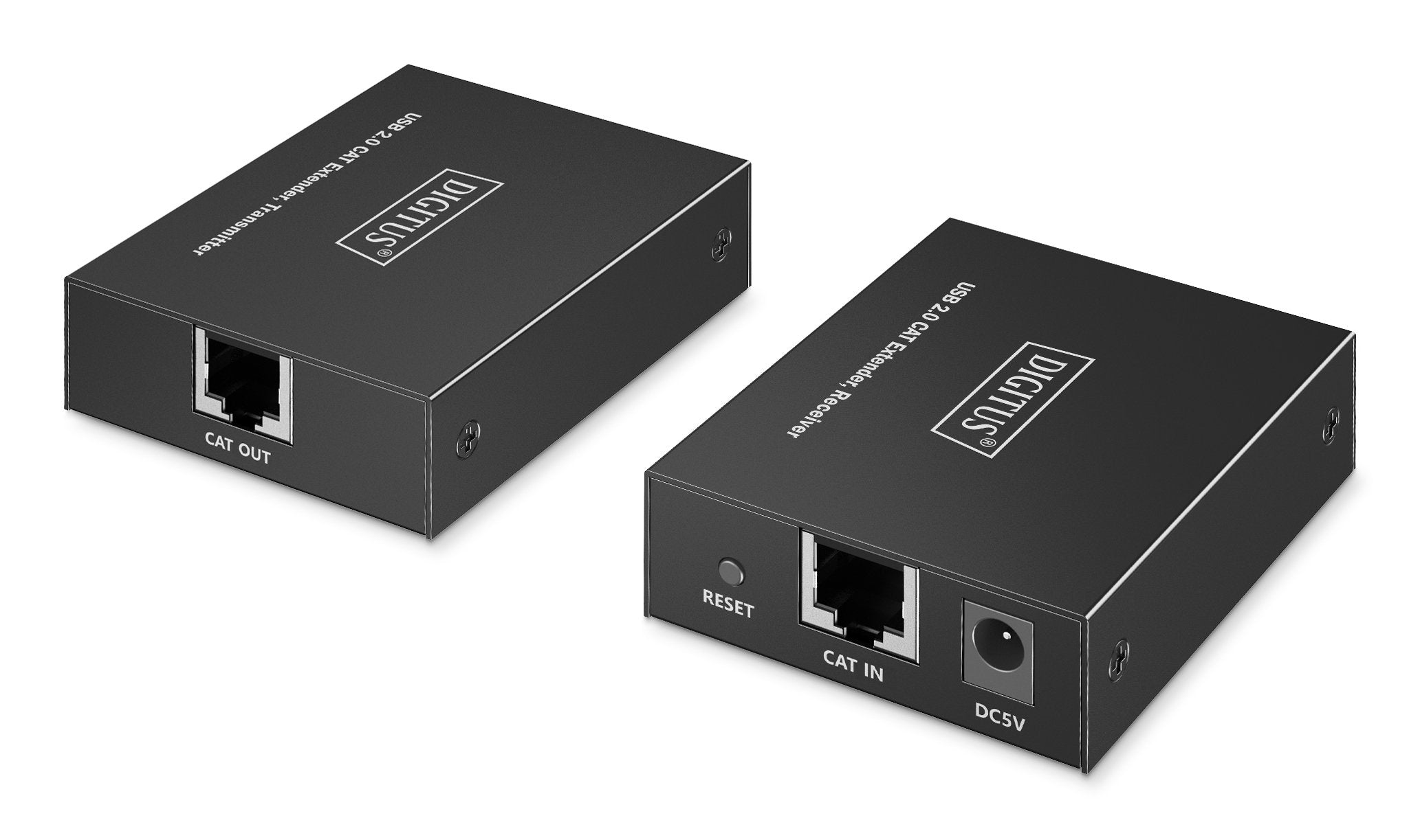 EAN 4016032502104 - Digitus DA-73120 extensor de consola Transmisor y receptor de consola 1000 Mbit/s imagen 2