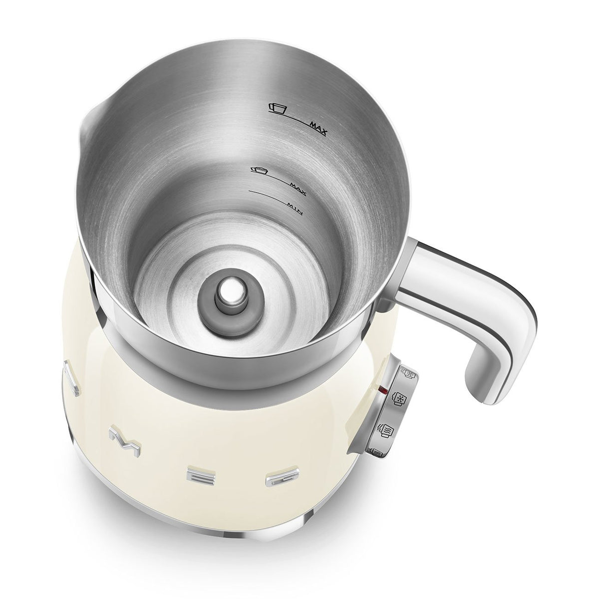 EAN 8017709316075 - Smeg MFF11CREU espumador o calentador de leche Calentador/espumador de leche automático Crema de color imagen 6