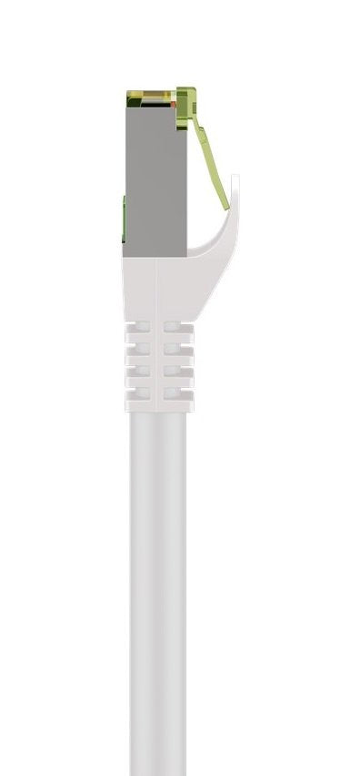 Goobay Ghmt-Zertifiziertes Cat 8.1 0,5m Cable De Red, S Ftp (Pimf), Weiss