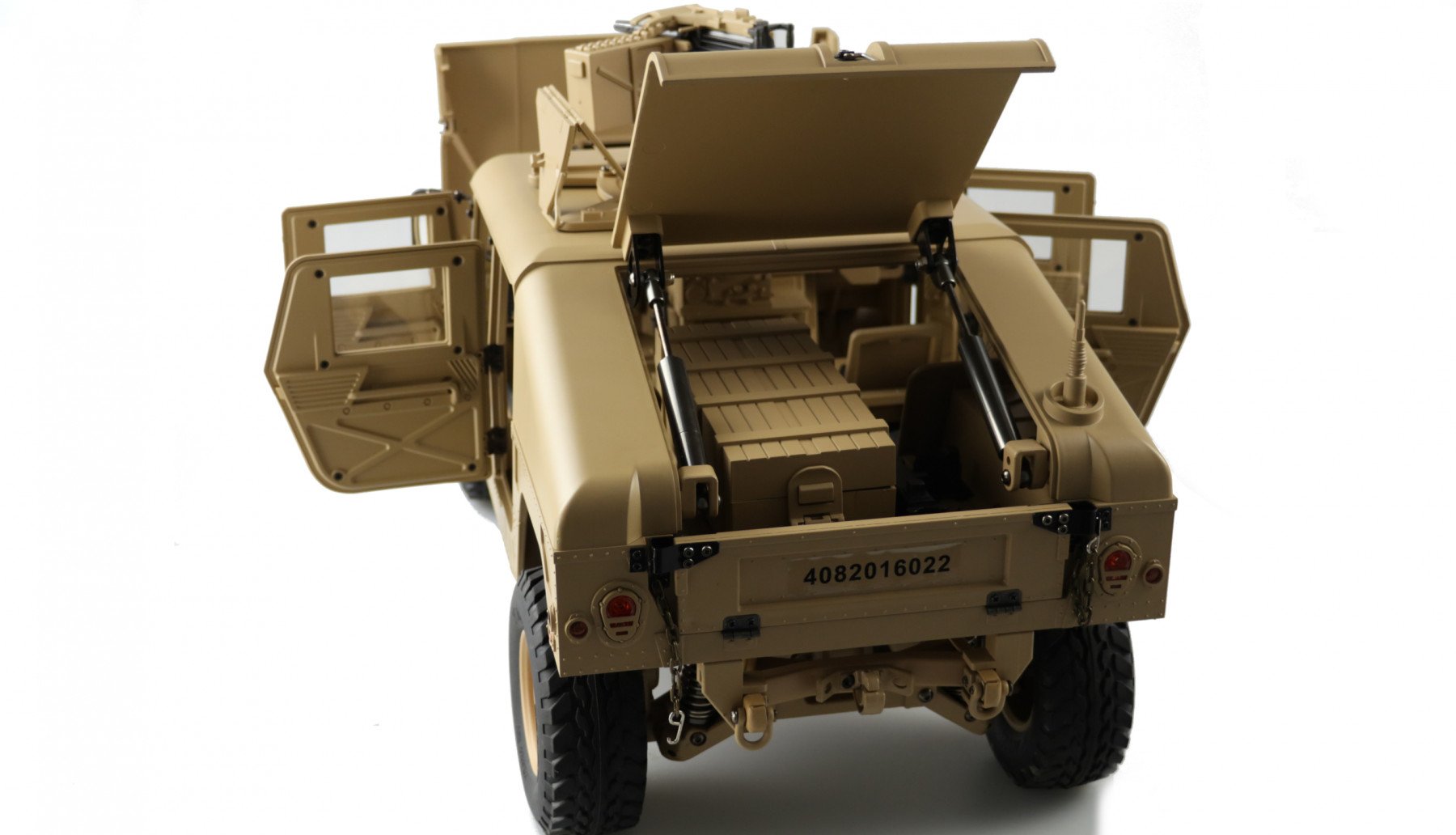 EAN 4260631422503 - Amewi 22418 modelo controlado por radio Camión militar Motor eléctrico 1:10 imagen 6