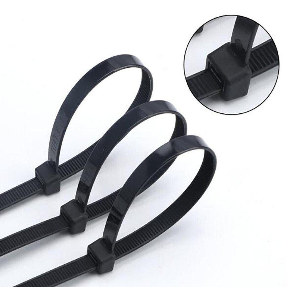 EAN 8057685306356 - Techly 100 x 2.5mm presilla Nylon Negro 100 pieza(s) imagen 4