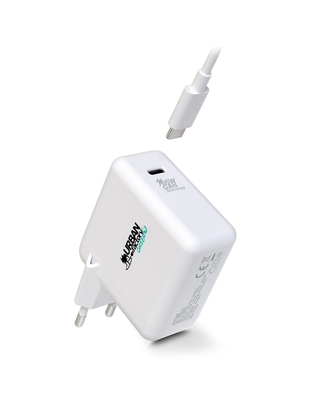 EAN 3760170882147 - Urban Factory CYCLEE Universal Blanco Corriente alterna Interior imagen 1