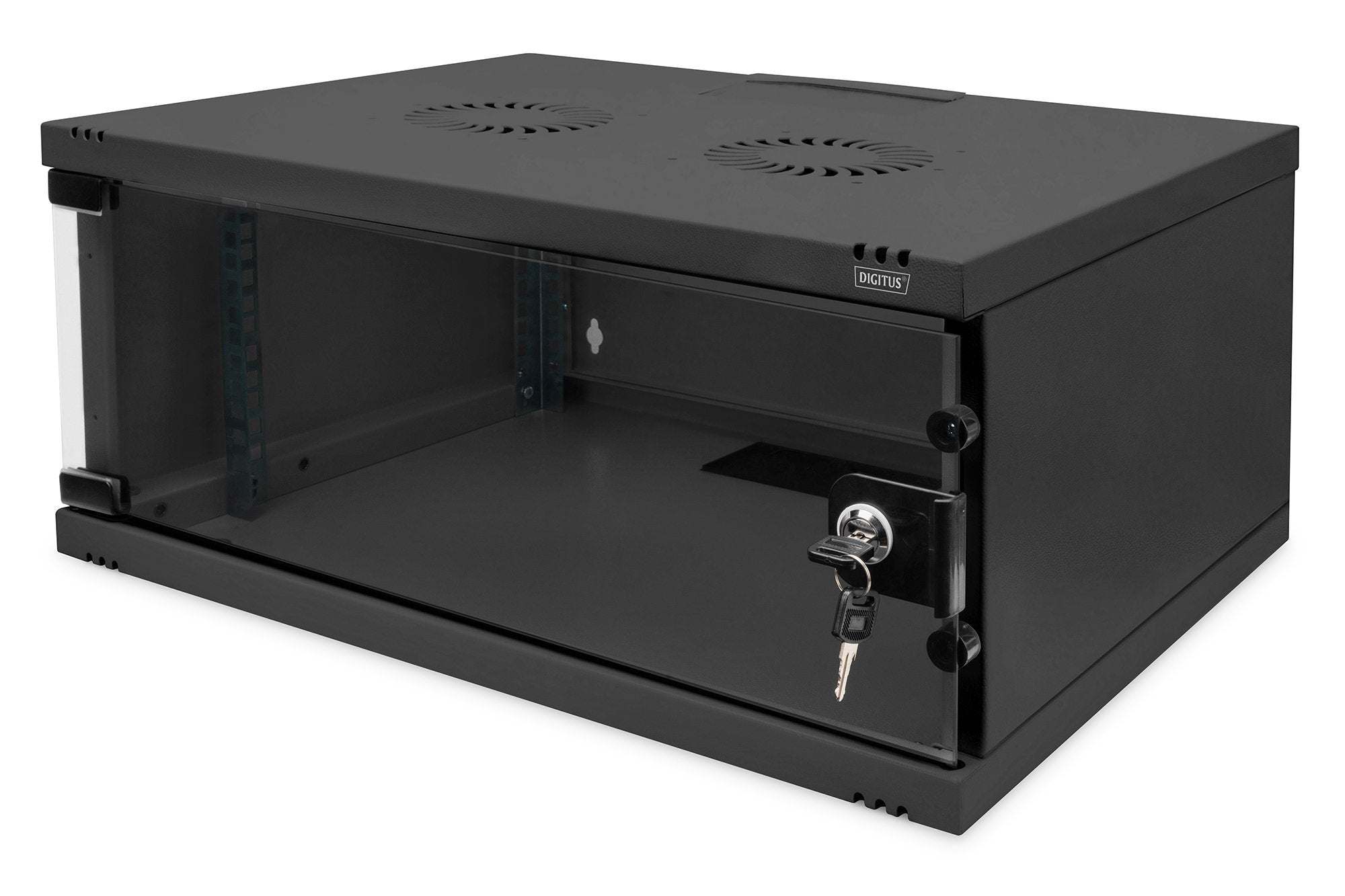 EAN 4016032493020 - Digitus DN-38011 armario rack 4U Bastidor de pared Negro imagen 1