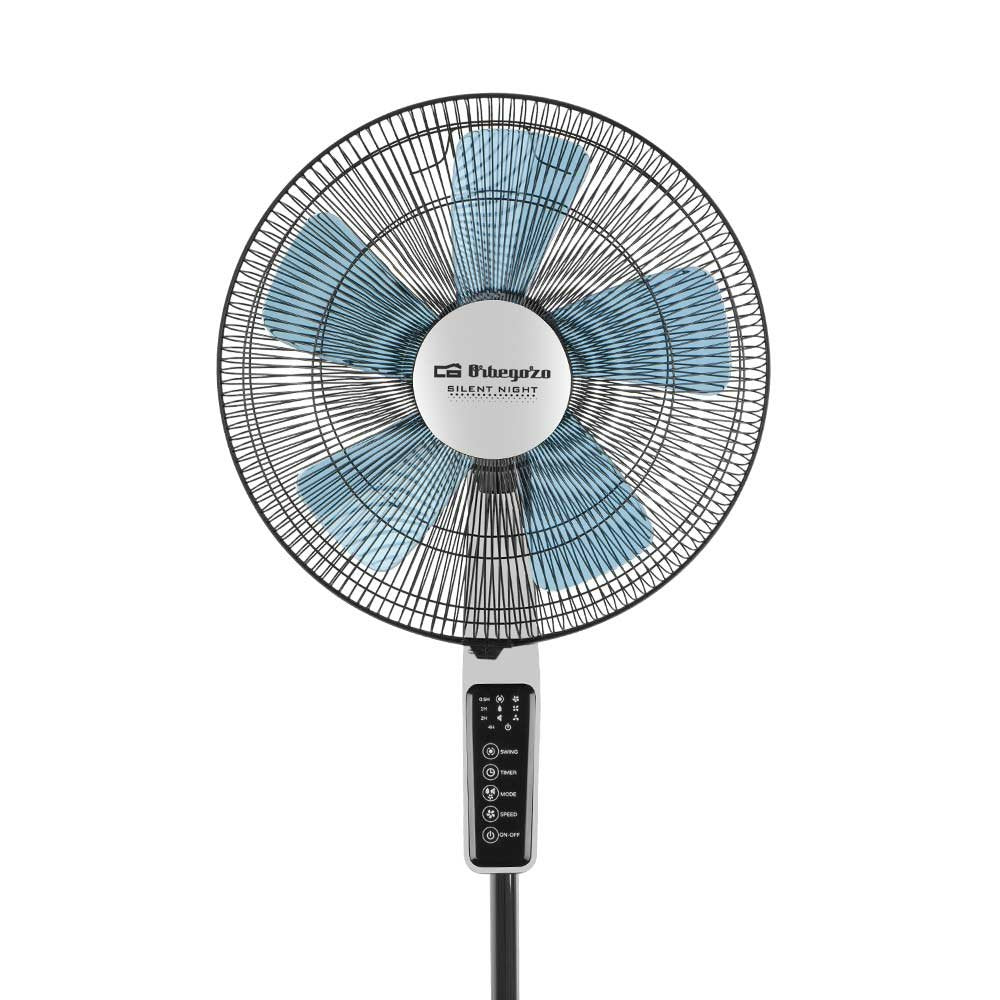 Ventilador De Pie Orbegozo Silent Night Sf 0642 60w 5 Aspas 40cm 3 Velocidades