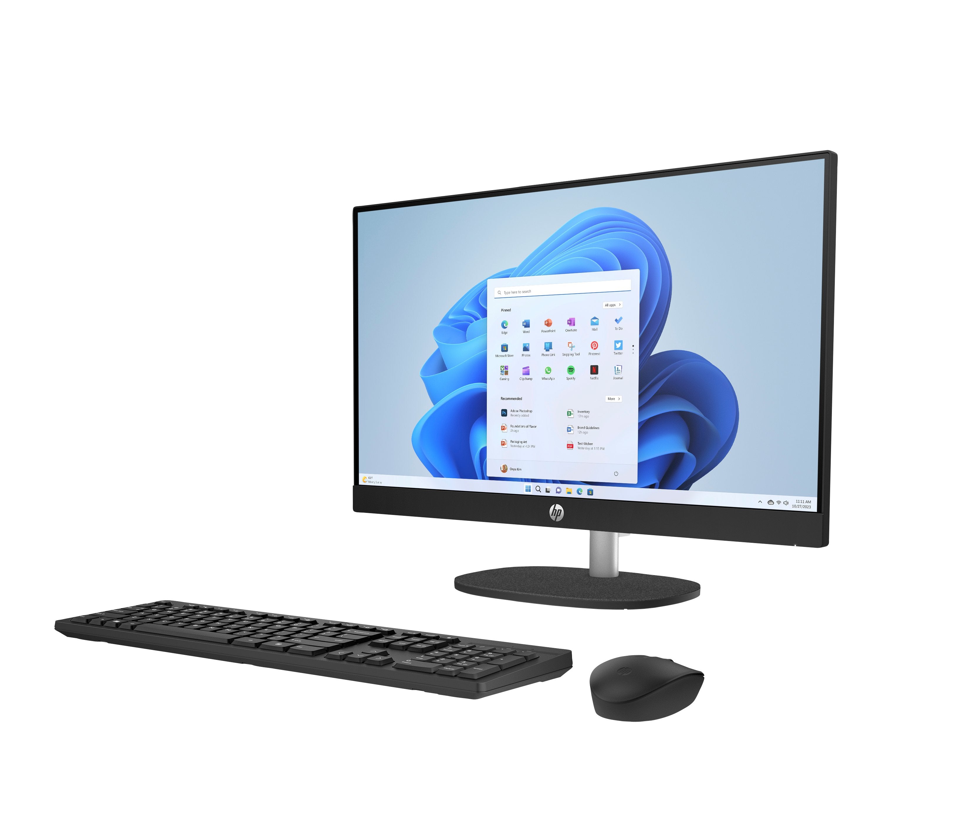 Ordenador All In One Hp 24-Cr0060ns I5-1335u 23.8 Fhd 8gb 512ssd Wifi Bluetooth W11 Teclado  Y Mouse Hp 710 Incluido