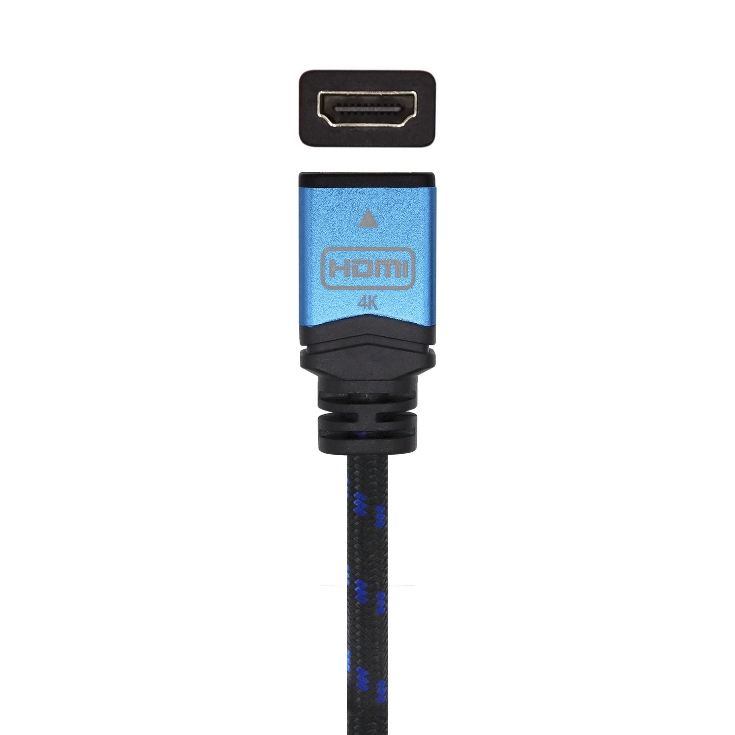 EAN 8436574705089 - AISENS A120-0454 cable HDMI 3 m HDMI tipo A (Estándar) Negro, Azul imagen 4