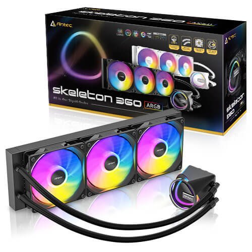 EAN 761345400664 - Antec Skeleton 360 Procesador Sistema de refrigeración líquida todo en uno 12 cm Negro imagen 11