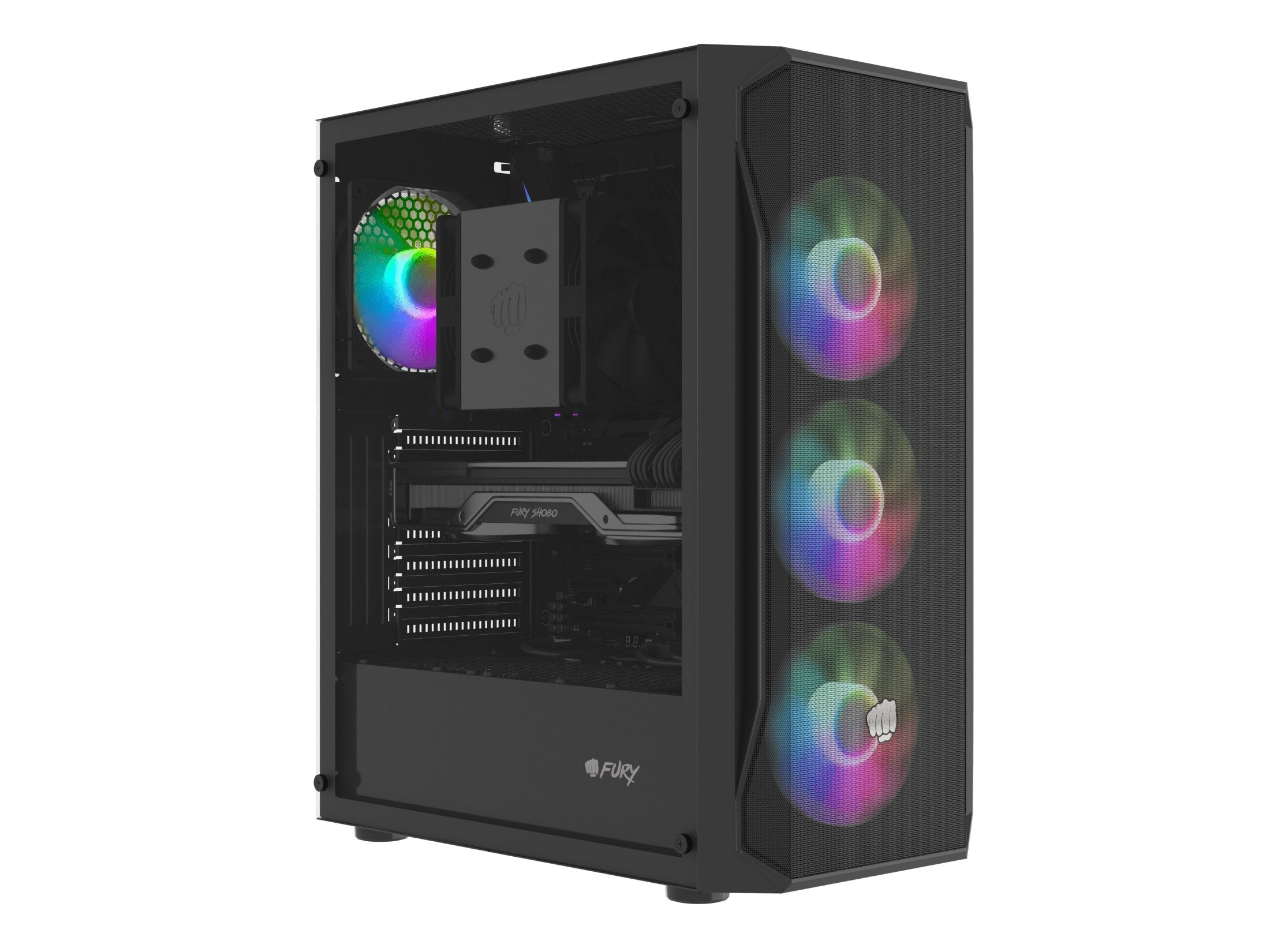 EAN 5901969444353 - FURY Shobo SH4F RGB Midi Tower Negro imagen 14