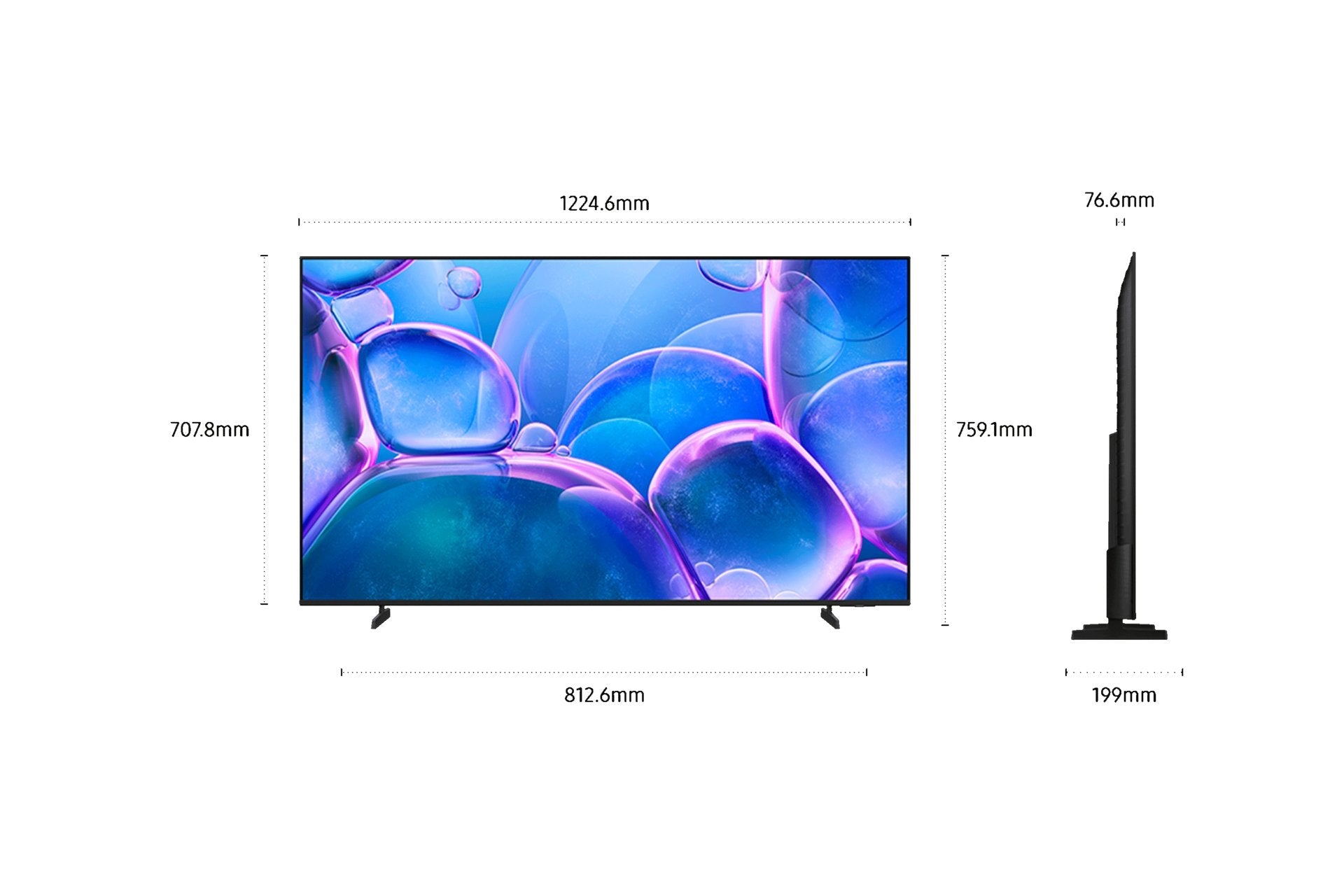 Televisor Samsung Crystal Uhd U7005f Tu55u7005fk 55' Ultrahd 4k Smart Tv Wifi
